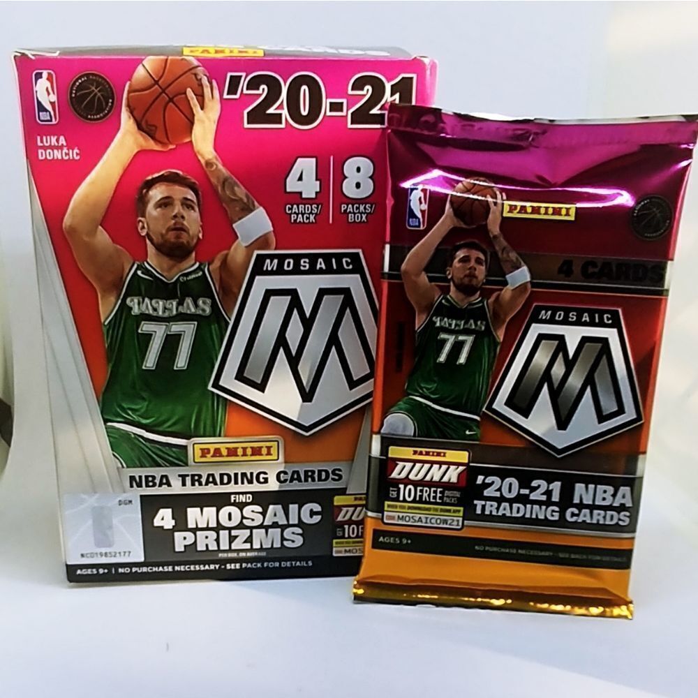 2020-21 Panini Mosaic NBA Basketball (1) SINGLE PACK